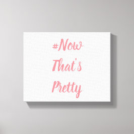 #NowDet ärSöt arbetsyta Canvastryck