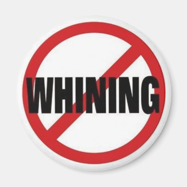 NOWHININGZONE MAGNET (Framsidan)
