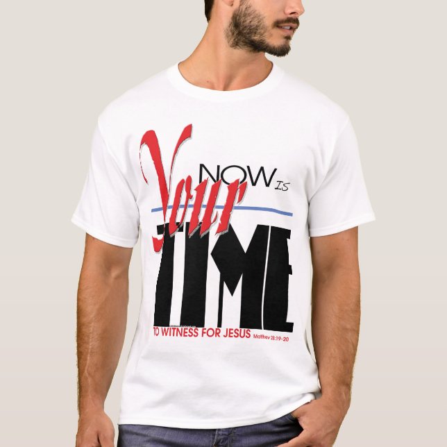 nowisyourtimelarge t-shirt (Framsida)
