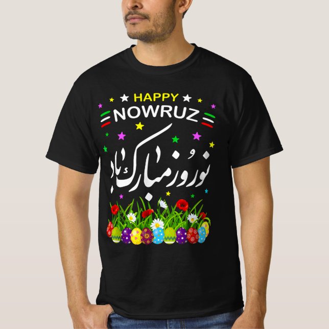 Nowruz Gott nytt år T Shirt (Framsida)