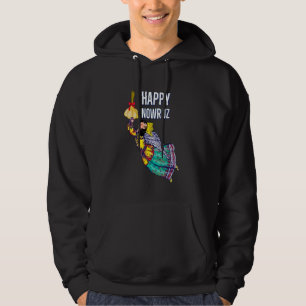 Nowruz Lycklig Norouz Persian New Year Vår Haftse Hoodie