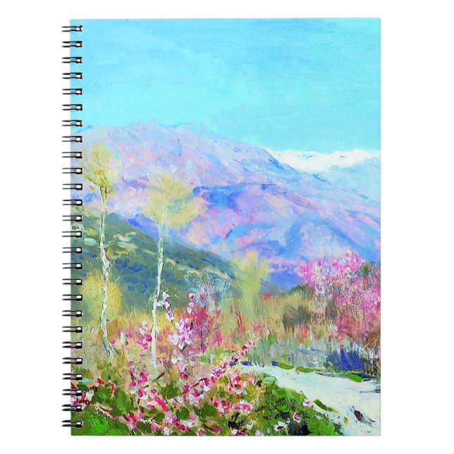 Nowruz Mubarak. Persian New Year Fine Art Gift  Anteckningsbok Med Spiral (Framsidan)