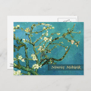 Nowruz Mubarak Persian New Year Fine Art Postcard Helg Vykort