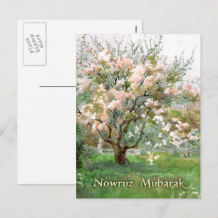 Nowruz Mubarak Persian New Year Postcards Helg Vykort