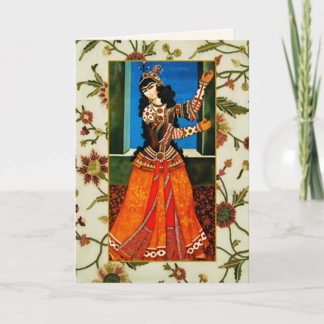 Nowruz Mubarak. Persiska hälsningkort för nytt år Helgkort (Framsida)