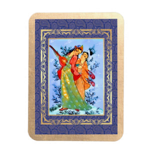 Nowruz Mubarak. Persiska nya år-magneter Magnet