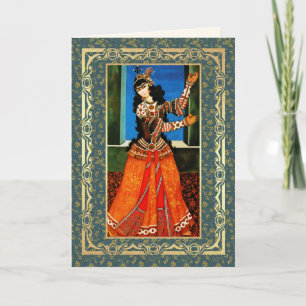 Nowruz Mubarak. Persiska nya årskort Helgkort