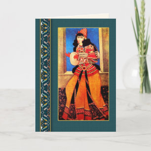 Nowruz Mubarak. Persiska nyårskort Helgkort
