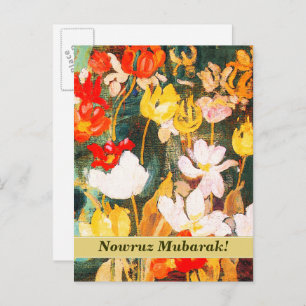 Nowruz Mubarak. Persiska vykort för nya år