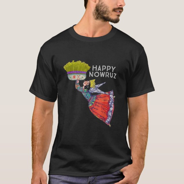Nowruz Spring Persian New Year Norouz Haftseen Hap T Shirt (Framsida)