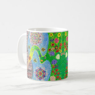 Nowruz vår och livförnyandemugg kaffemugg