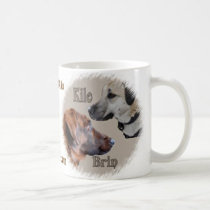 Nowzad räddinghundar Brin & Kilokaffemugg Kaffemugg