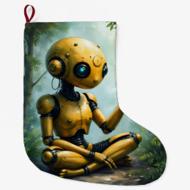 Nox Finner Under,En Nyfiken Robots Första Fjäril Stor Julstrumpa