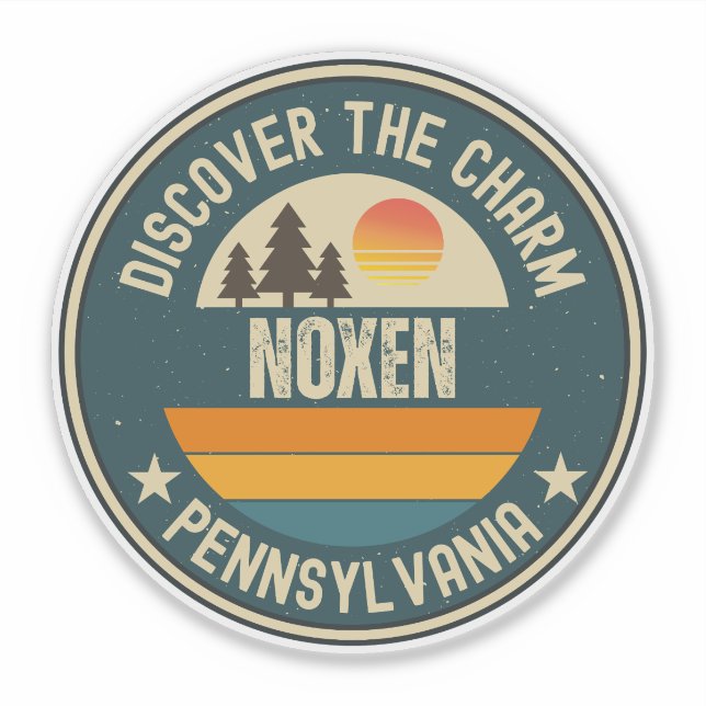Noxen, Pennsylvania Klistermärken (Framsida)