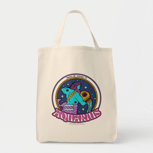 NP Aquarius Livsmedel Tote Tygkasse (Framsidan)