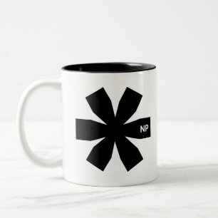 NP Asterisk 11 oz Two-Tone Mugg