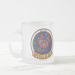 NP Cancer 10oz Frosted Glass Mugg