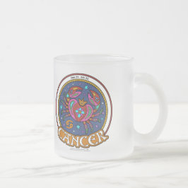 NP Cancer 10oz Frosted Glass Mugg
