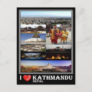 NP Nepal - Kathmandu - Vykort