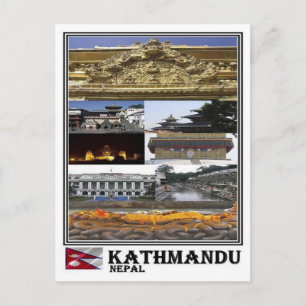 NP Nepal - Kathmandu - Vykort