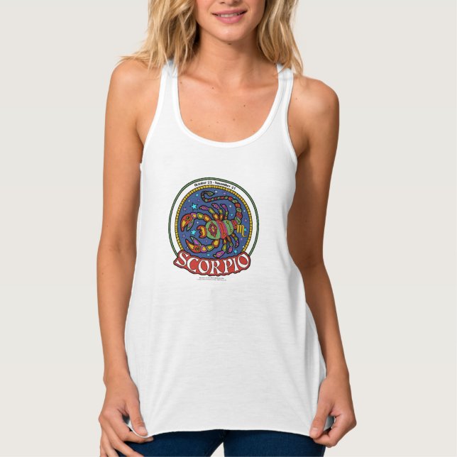 NP Scorpio Women's Slim Fit Racerback-Tanktopet Linne Med Racerback (Framsida)