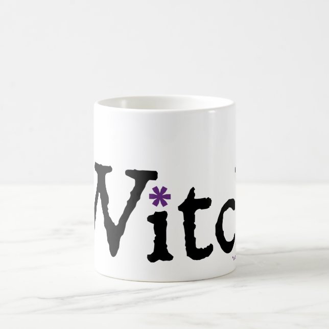 NP Witch 11 oz Classic White Mugg (Center)