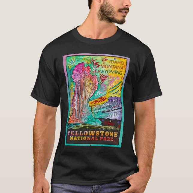 NP Yellowstone T Shirt (Framsida)