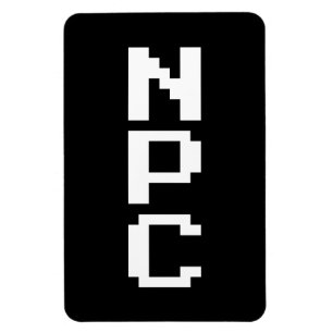 NPC - ej uppspelningsbart tecken Magnet