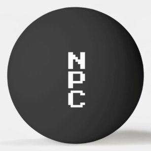 NPC - ej uppspelningsbart tecken Pingisboll