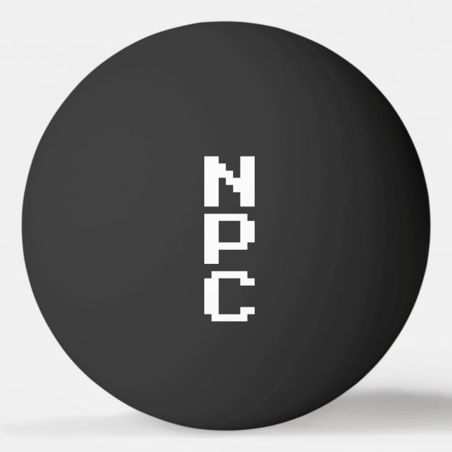 NPC - ej uppspelningsbart tecken Pingisboll (Framsidan)