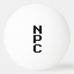 NPC - ej uppspelningsbart tecken Pingisboll