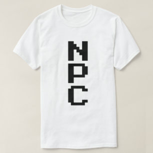 NPC - ej uppspelningsbart tecken T Shirt