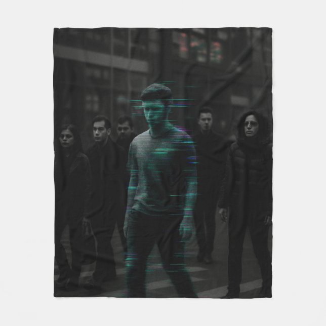 NPC Hunt - målgrupp hämtad Fleecefilt (Framsidan)