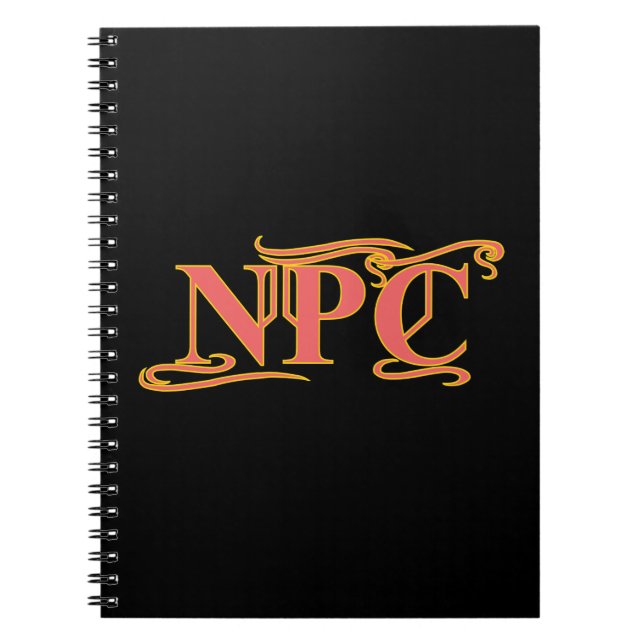 NPC Maim Rob eller Döda Funny RPG Anteckningsbok (Framsidan)