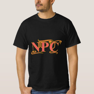 NPC Maim Rob eller Döda Funny RPG T Shirt