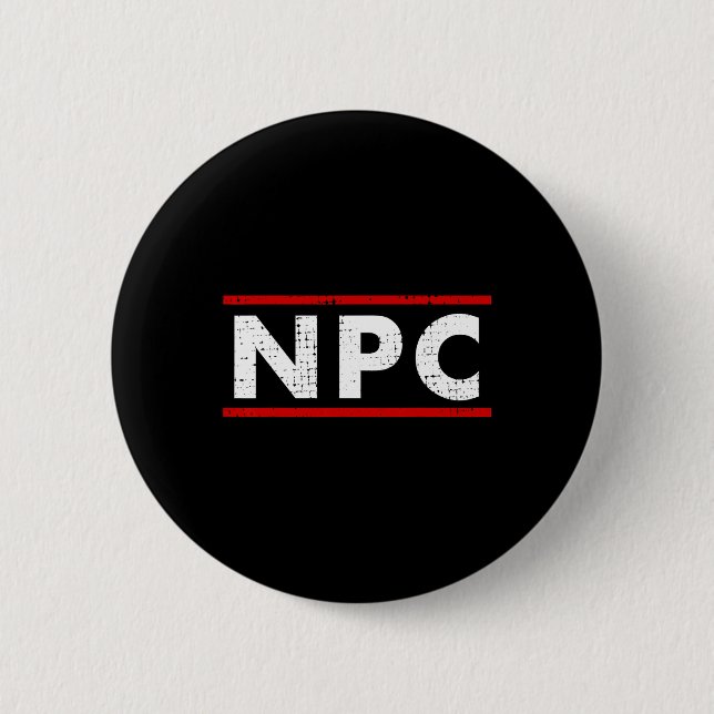 Npc Meme - Icke spelarkaraktär 1  Knapp (Framsida)