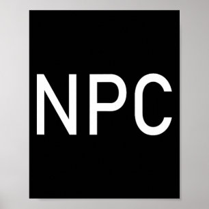 NPC spelar Halloween-Roligt Larp RPG Role Poster