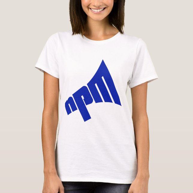 NPM-Logotyp T Shirt (Framsida)