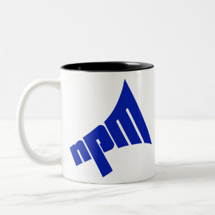 NPM-Logotyp Två-Tonad Mugg