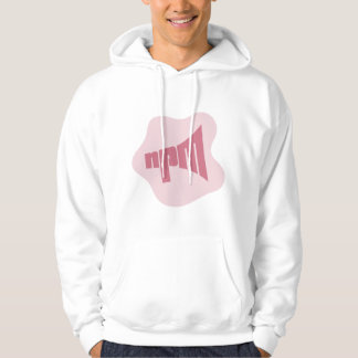 NPM Rosa Blob Logotyp Hoodie