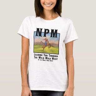 NPM Vilda western Kvinnor i T-shirt