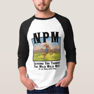 NPM Vilda western Raglan T-Shirt