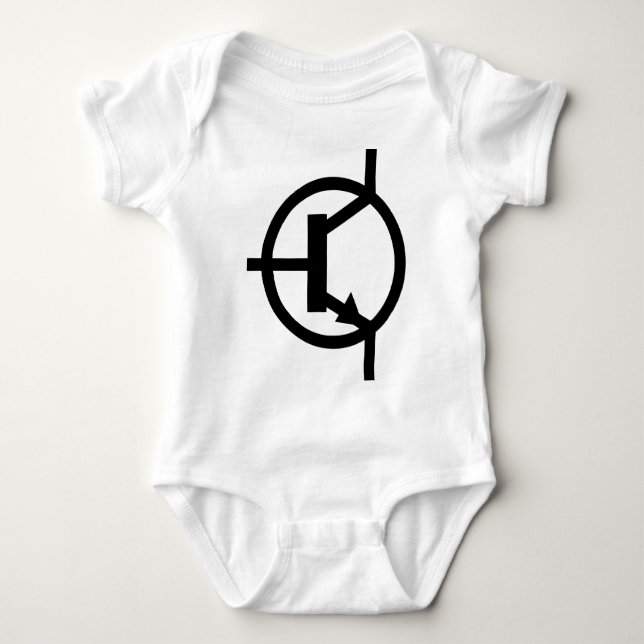 NPNTransistor T Shirt (Framsida)