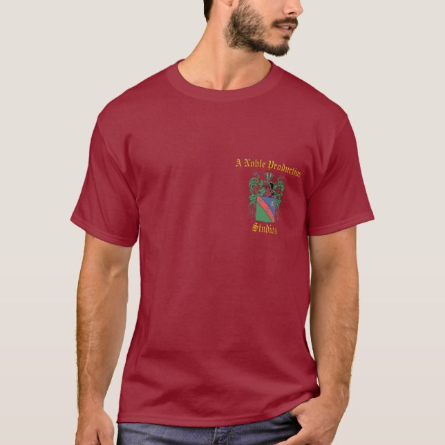 NPS bemannar skjortan - adelsman Tee Shirt (Framsida)