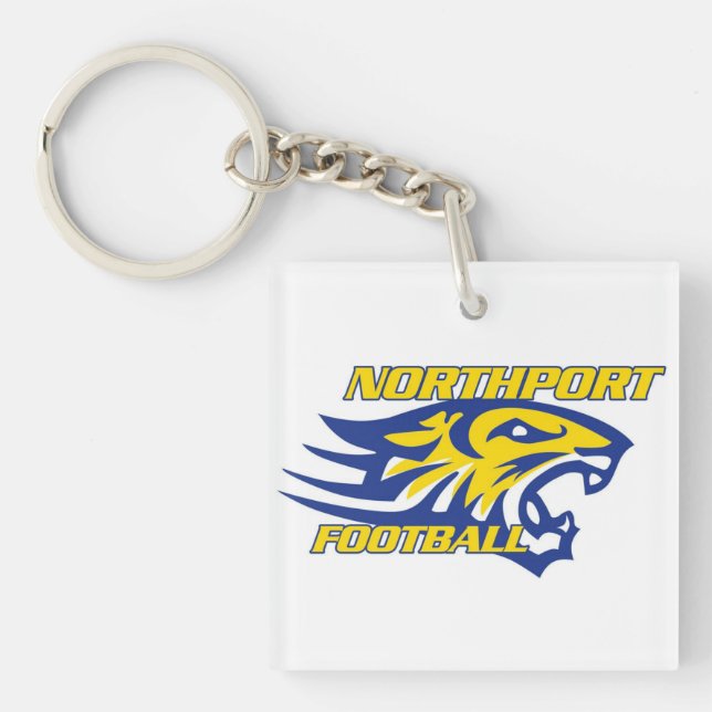 NPYFC kvadrerar Keychain (Framsidan)