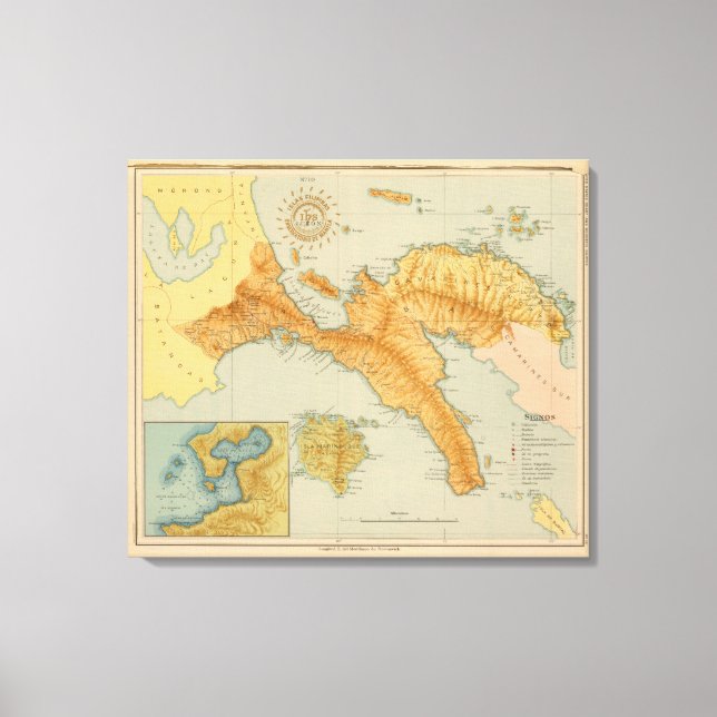 Nr 10 Luzon Canvastryck (Framsida)