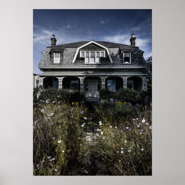 Nr 1444 Queen St E 2 Färg Poster (Framsidan)