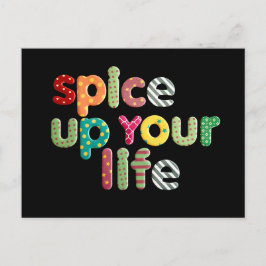 Nr 151. SPICE UP DIN LIFE-vykort från TFDG Vykort