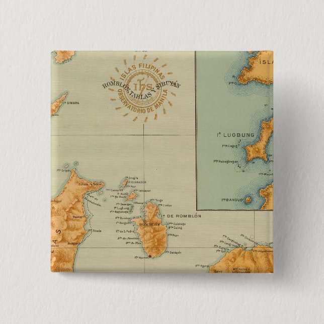 Nr 16 Romblon, Tablas och Sibuyan Knapp (Framsida)