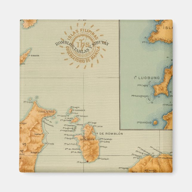Nr 16 Romblon, Tablas och Sibuyan Magnet (Framsidan)
